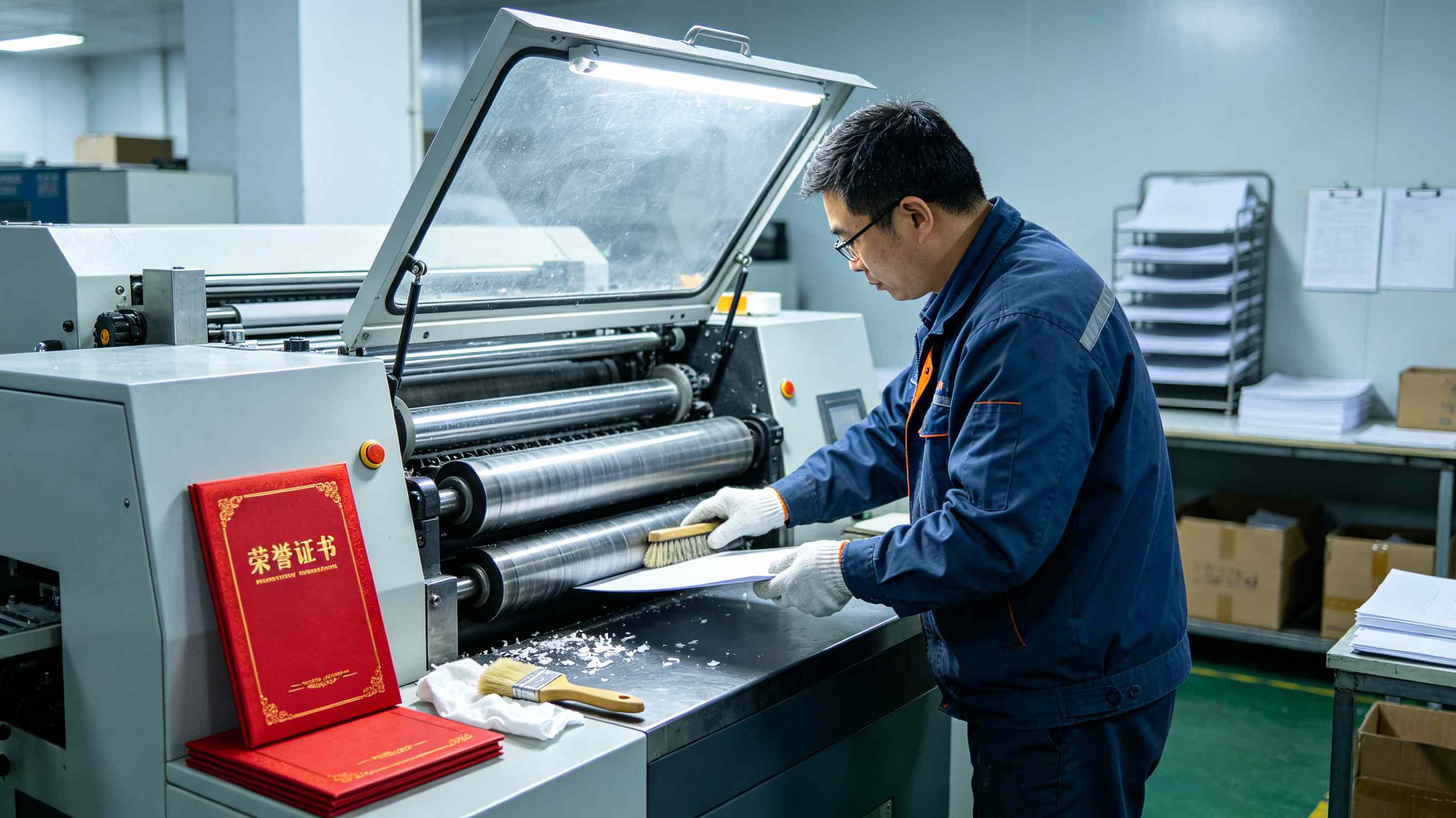 仿真不动产权证展示陈列效果