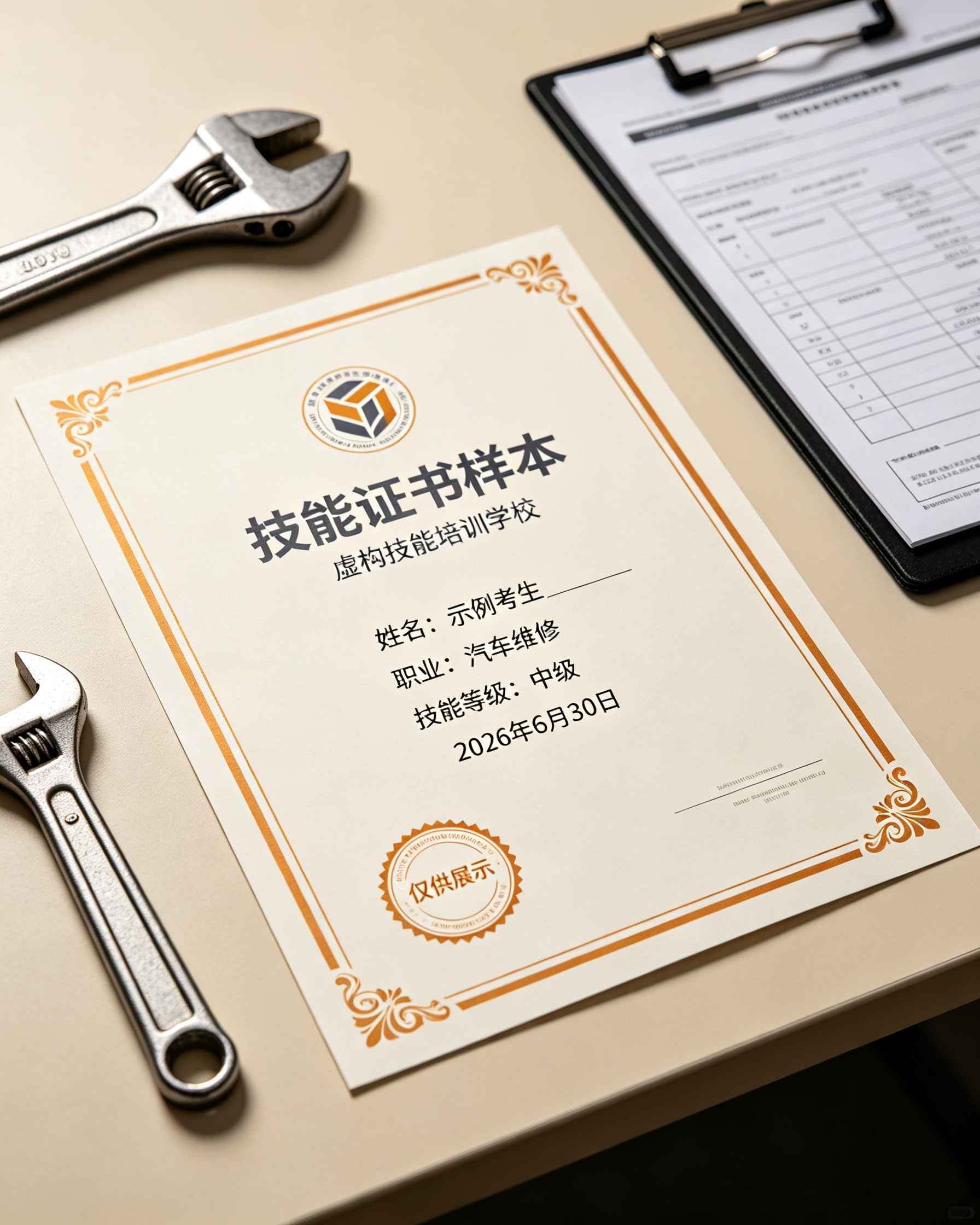 仿真房产证制作工艺细节展示